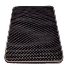 CATTİE ALTIGEN MODEL KUM TOPLAYICI FONKSİYONEL KEDİ PASPASI GRİ 37X50CM