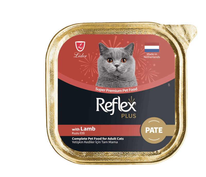 REFLEX PLUS KUZU ETLİ YAŞ MAMA 85 G 