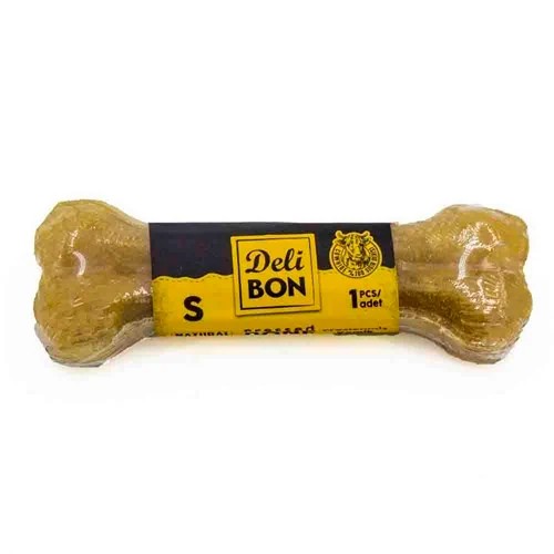 DELİBON DERİ PRES KEMİK 12CM S BOY 1Lİ VAKUM NATUREL 12CMX1AD
