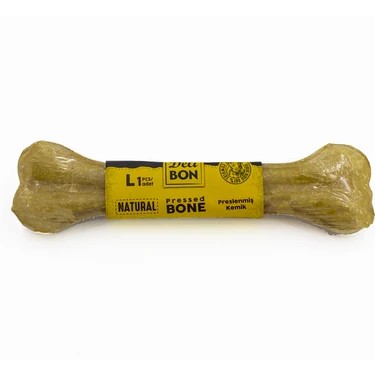 DELİBON DERİ PRES KEMİK 22CM L BOY 1Lİ VAKUM NATUREL 22CMX1AD
