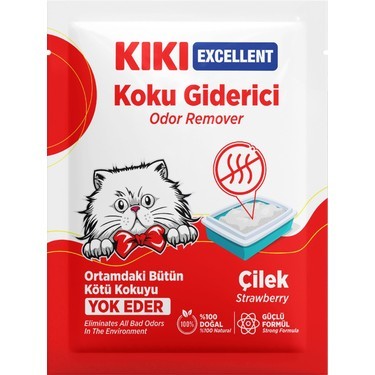 KİKİ EXCELLENT KOKU GİDERİCİ ÇİLEK KOKULU 25 GR.