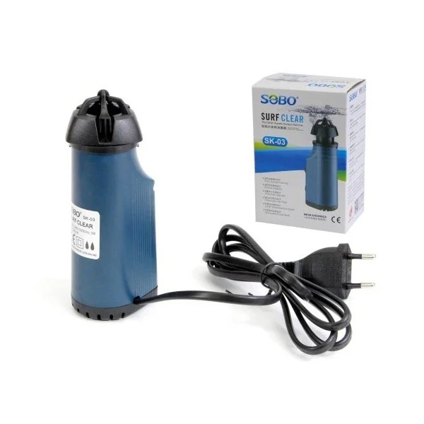 SOBO SK-03 YÜZEY TEMİZLEYİCİ FİLTRE 200 LT/H 3W
