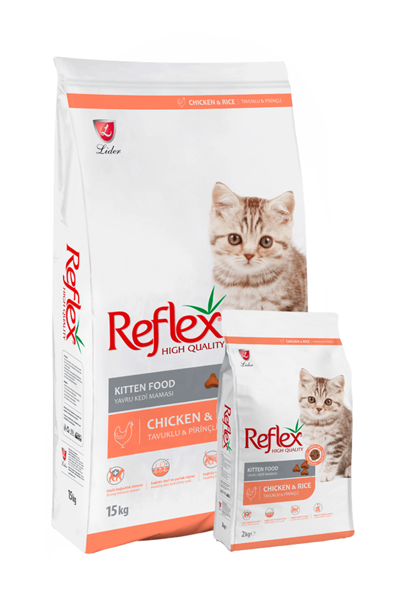 REFLEX TAVUKLU YAVRU KEDİ MAMASI 10 KG 