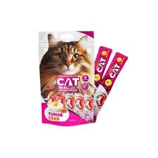 EuroGold Cat Sıvı Kedi Ödülü Ton - Yengeç 5x15Gr