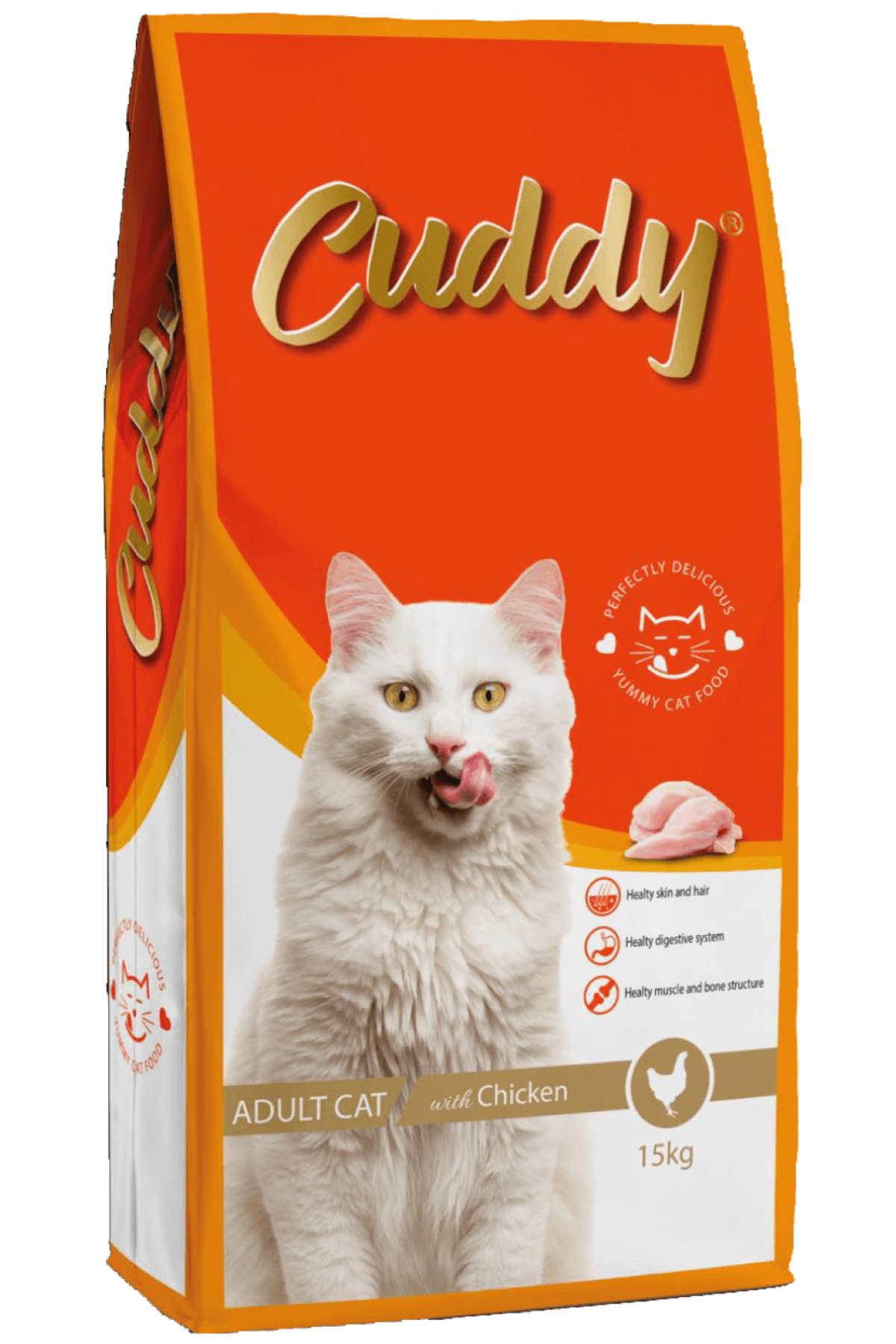 Cuddy Yetişkin Kedi Maması Tavuklu 15 KG