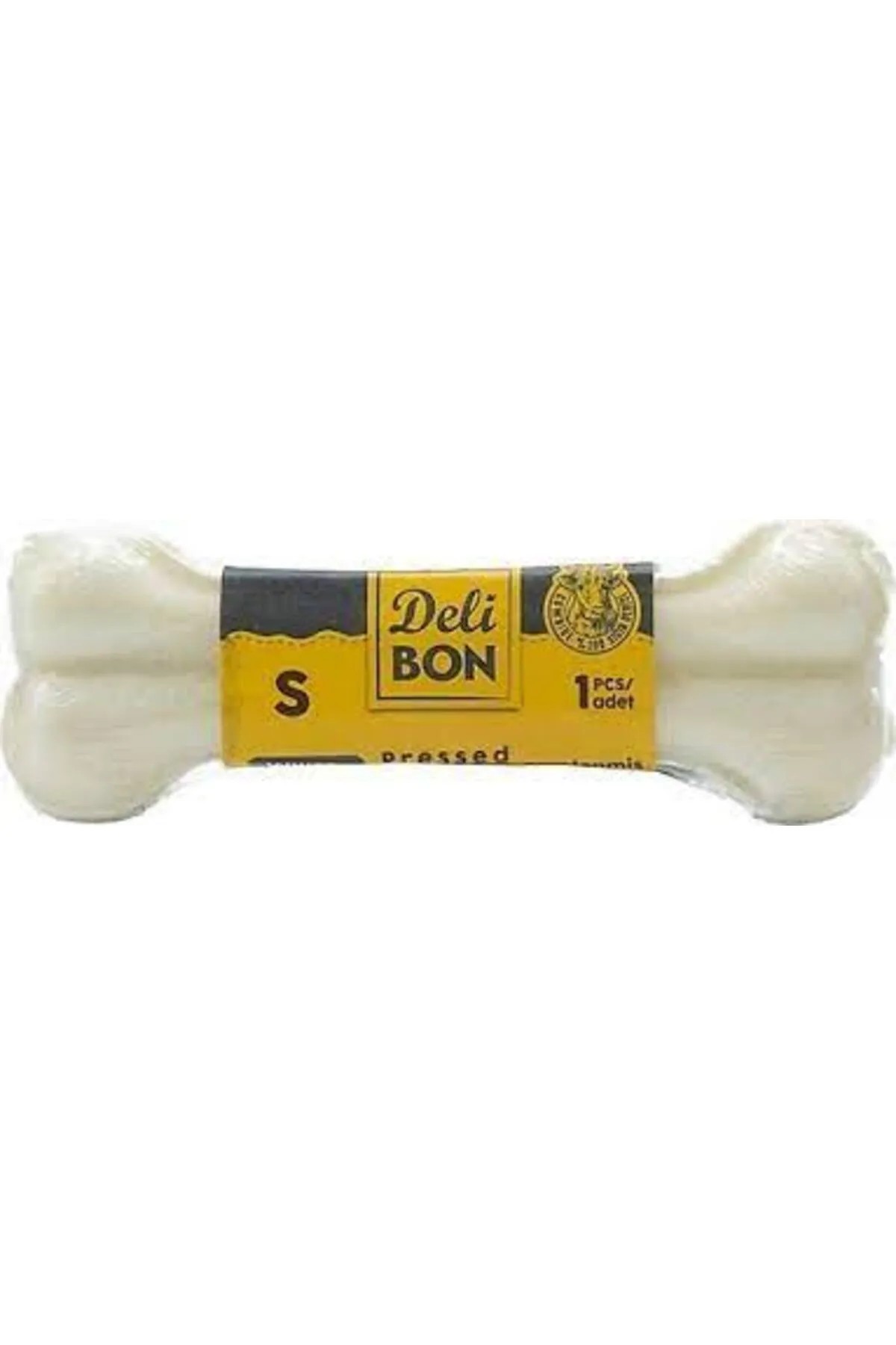 DELİBON DERİ PRES KEMİK 12CM S BOY 1Lİ VAKUM BEYAZ 12CMX1AD