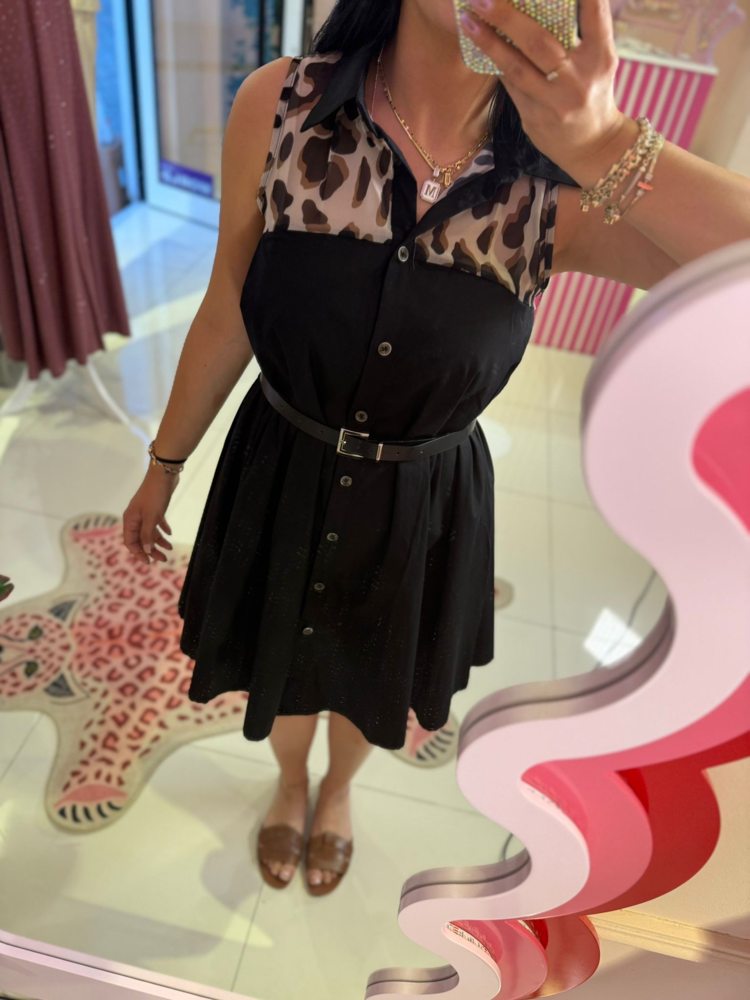 🖤 Siyah Gömlek Elbise Şıklığı 🖤