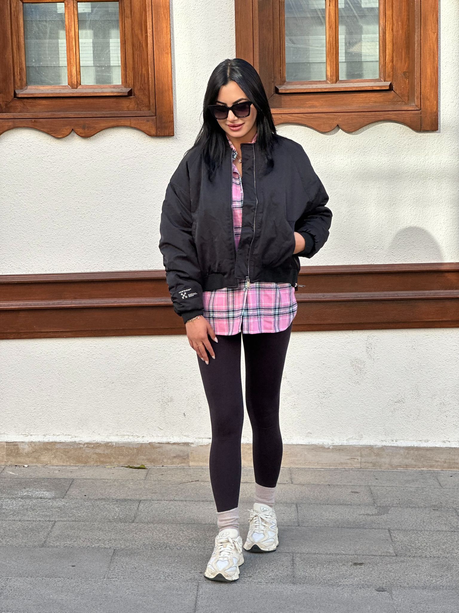 Siyah Basic Bomber Kadın Ceket | İlay’m Store