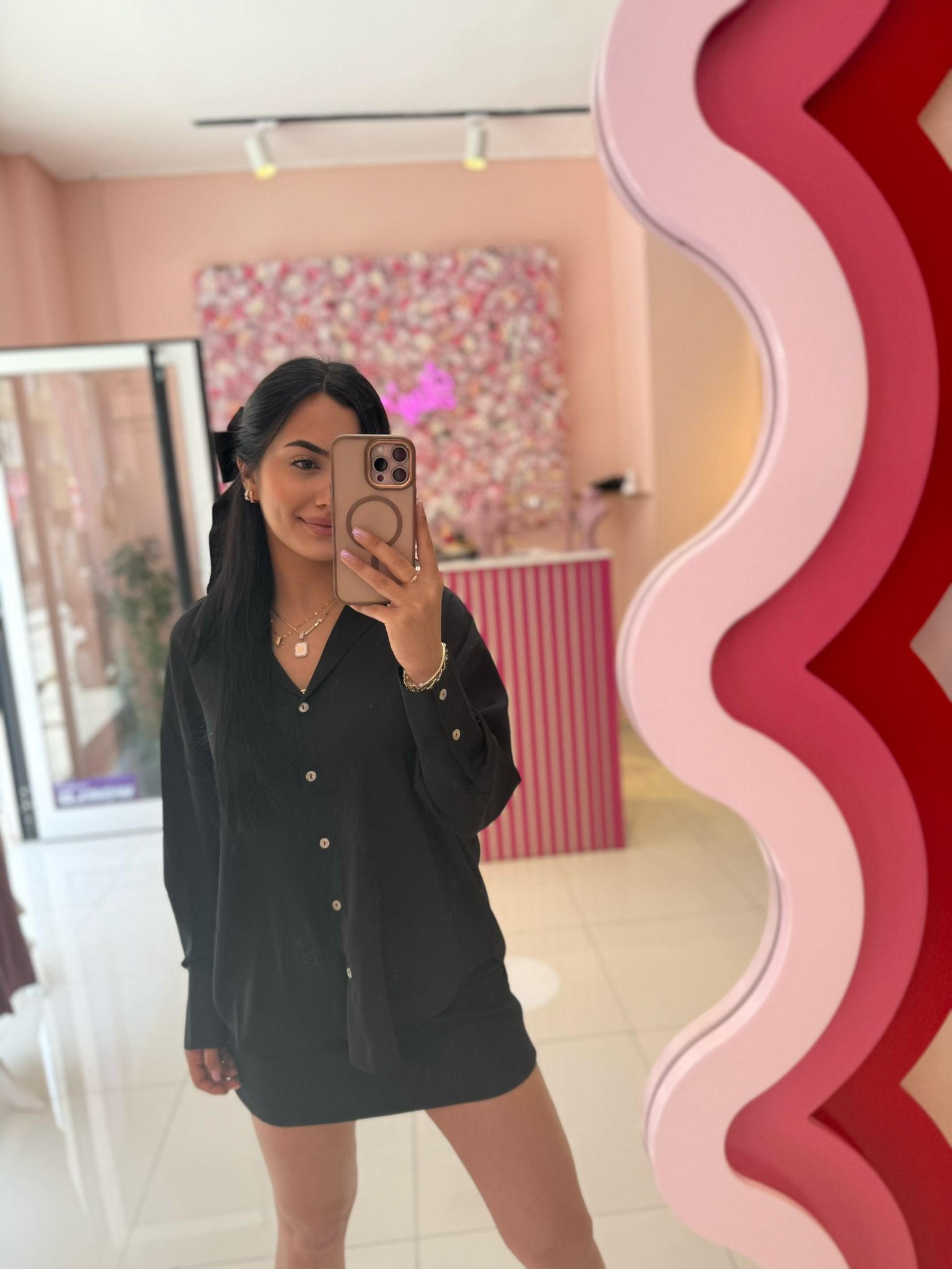 🖤 Saten Gömlek Zarafeti , şimdi İlay’m Store’da!