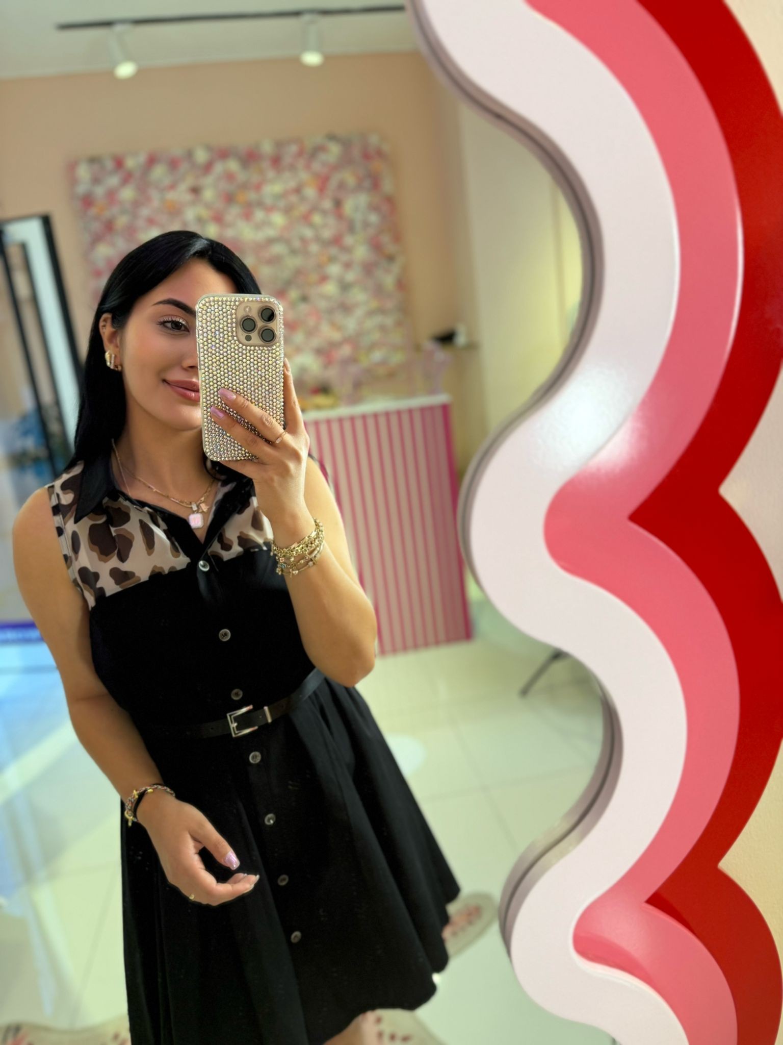 🖤 Siyah Gömlek Elbise Şıklığı 🖤
