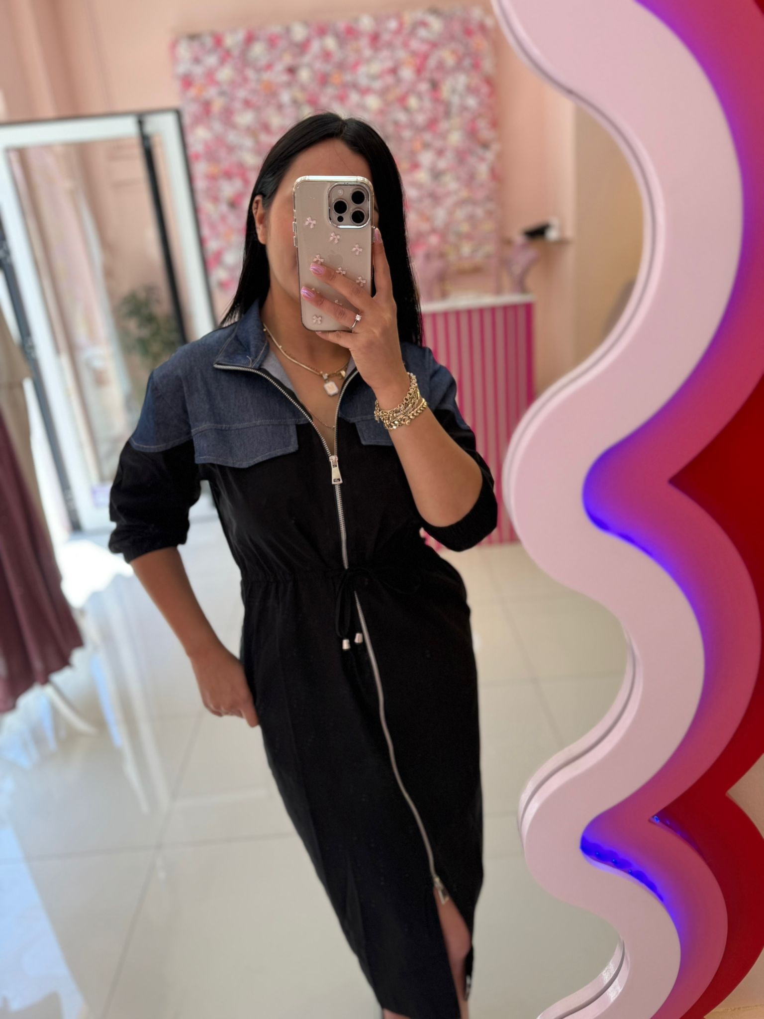 🖤 Güçlü Duruş, Modern Tasarım Elbise !