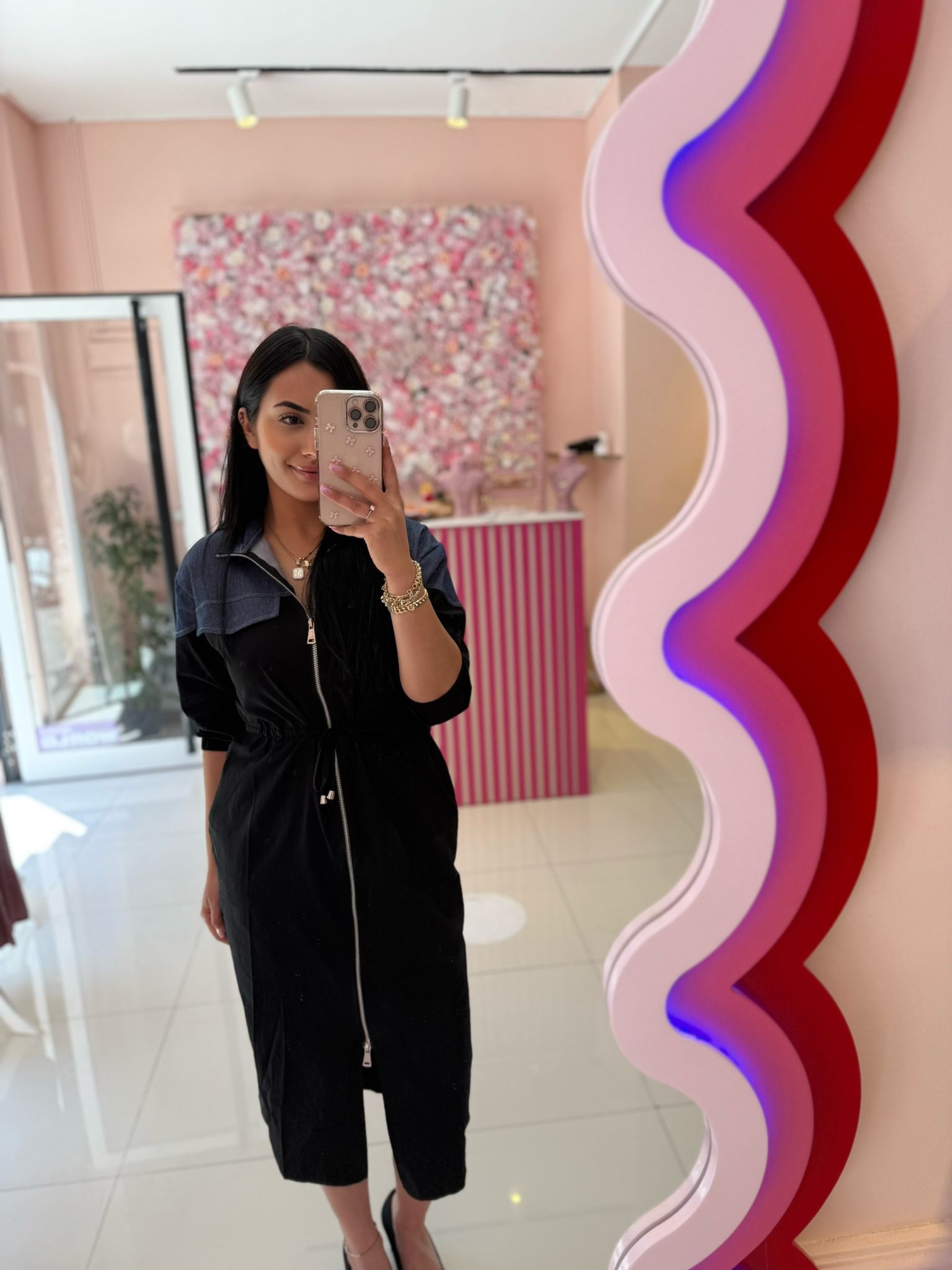 🖤 Güçlü Duruş, Modern Tasarım Elbise !