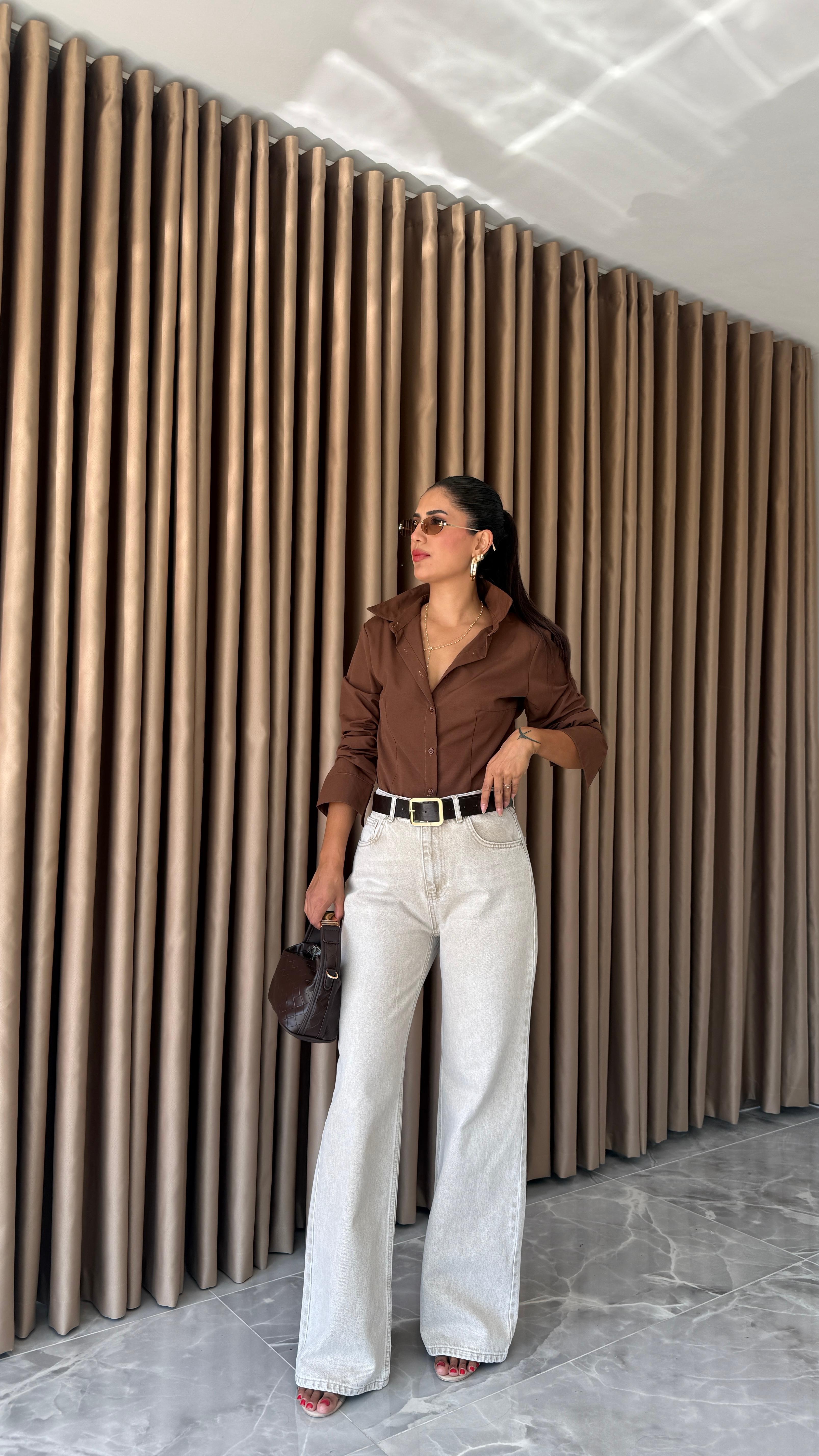 Yıkamalı Krem Jean