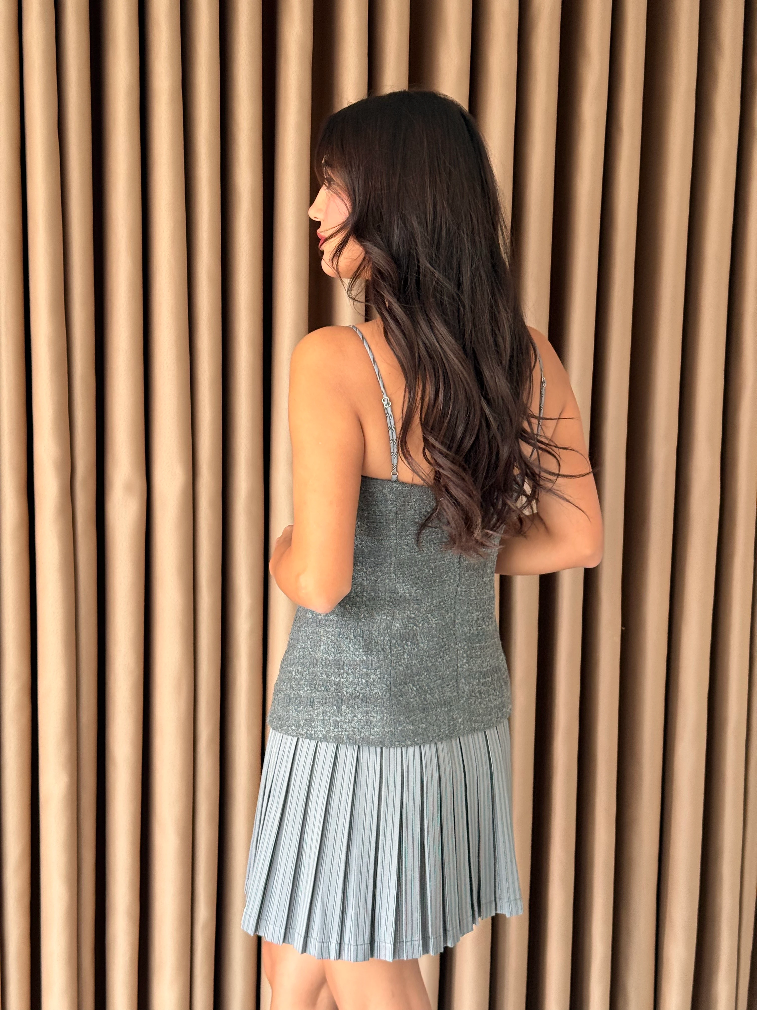 Antrasit Tüvit Elbise