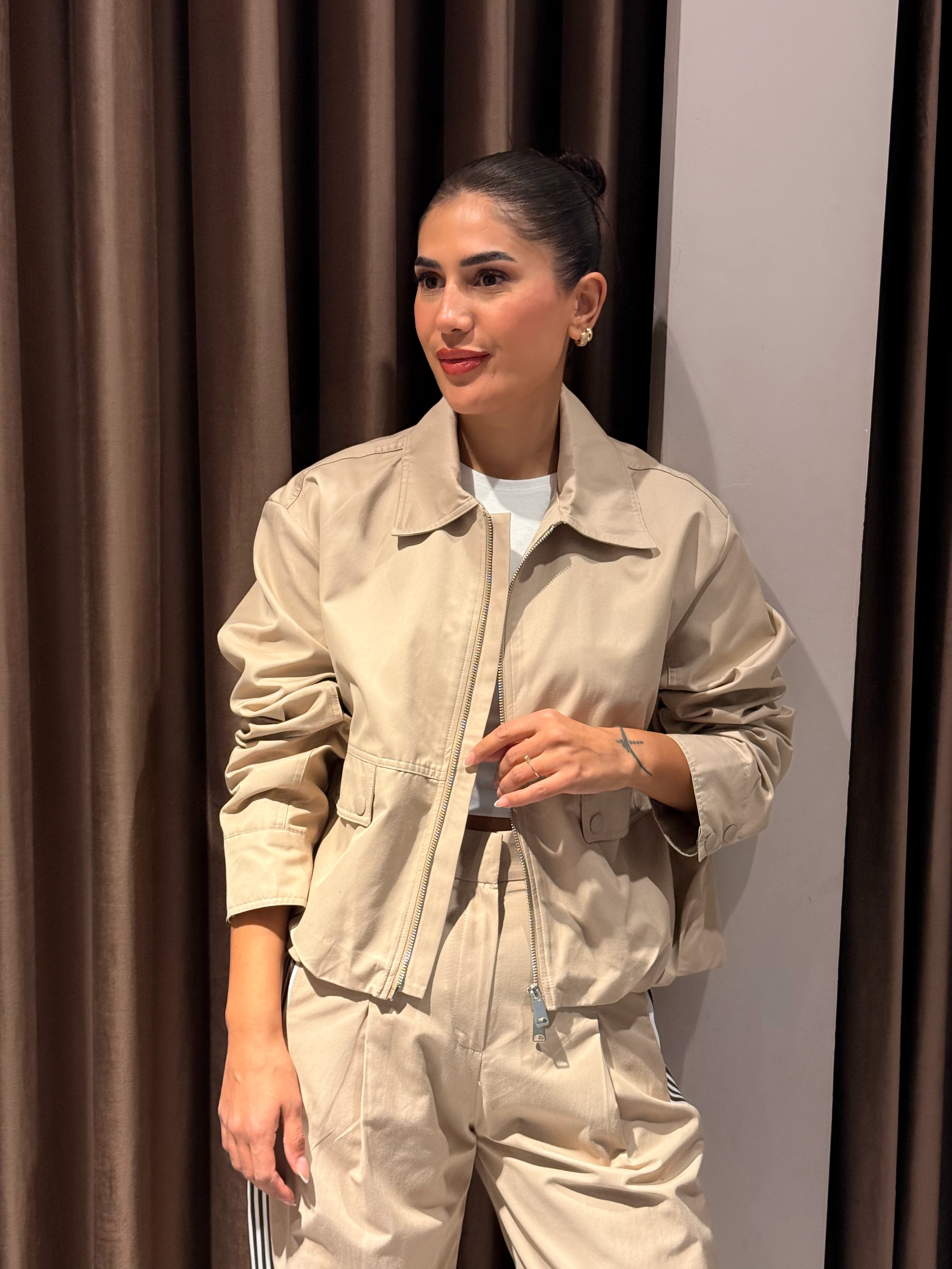 Camel Yanı Şeritli Takım