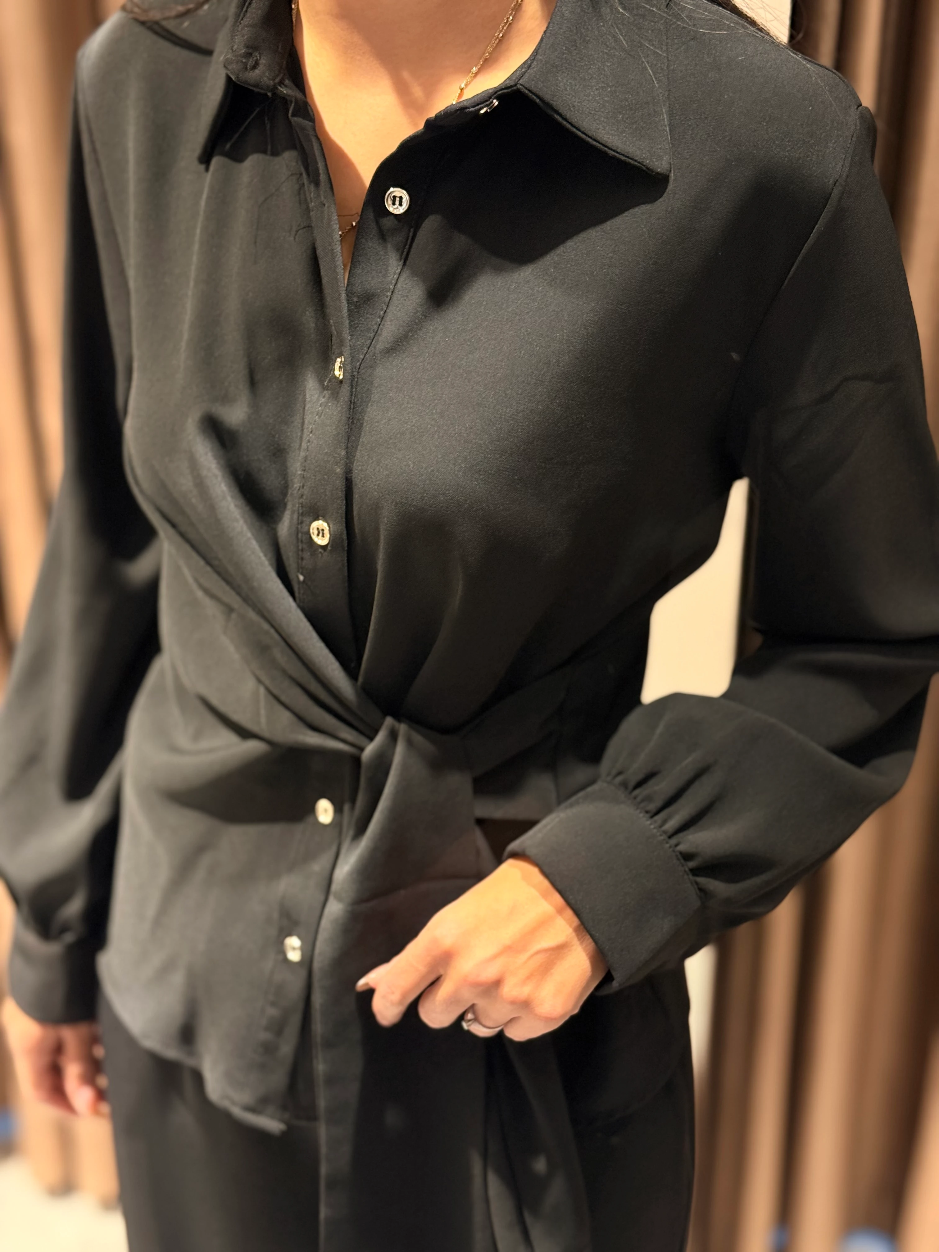 Düğümlü Ceket Pantolon Takım