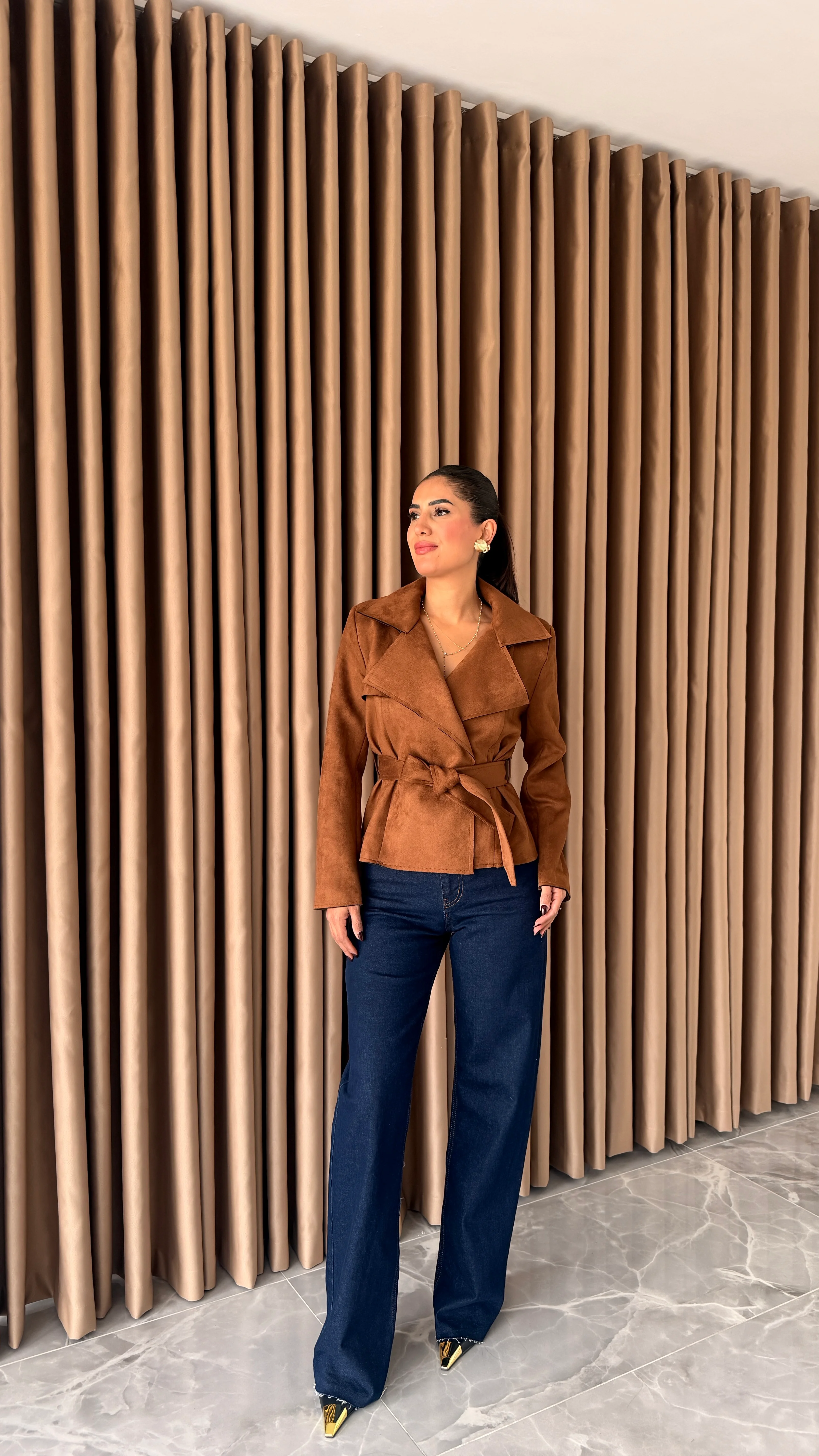 Lacivert Straight Jean