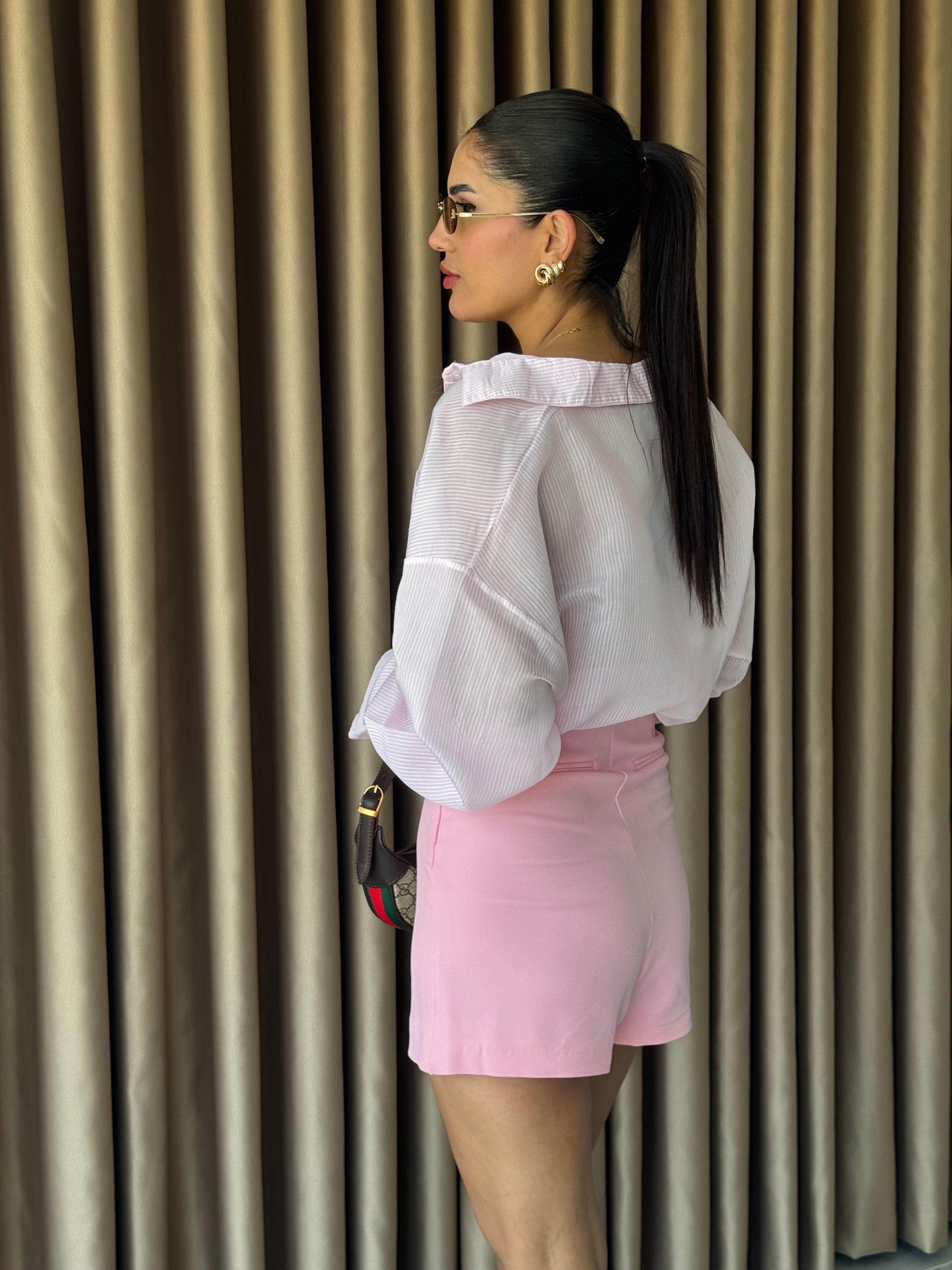 PEMBE ŞORT ETEK