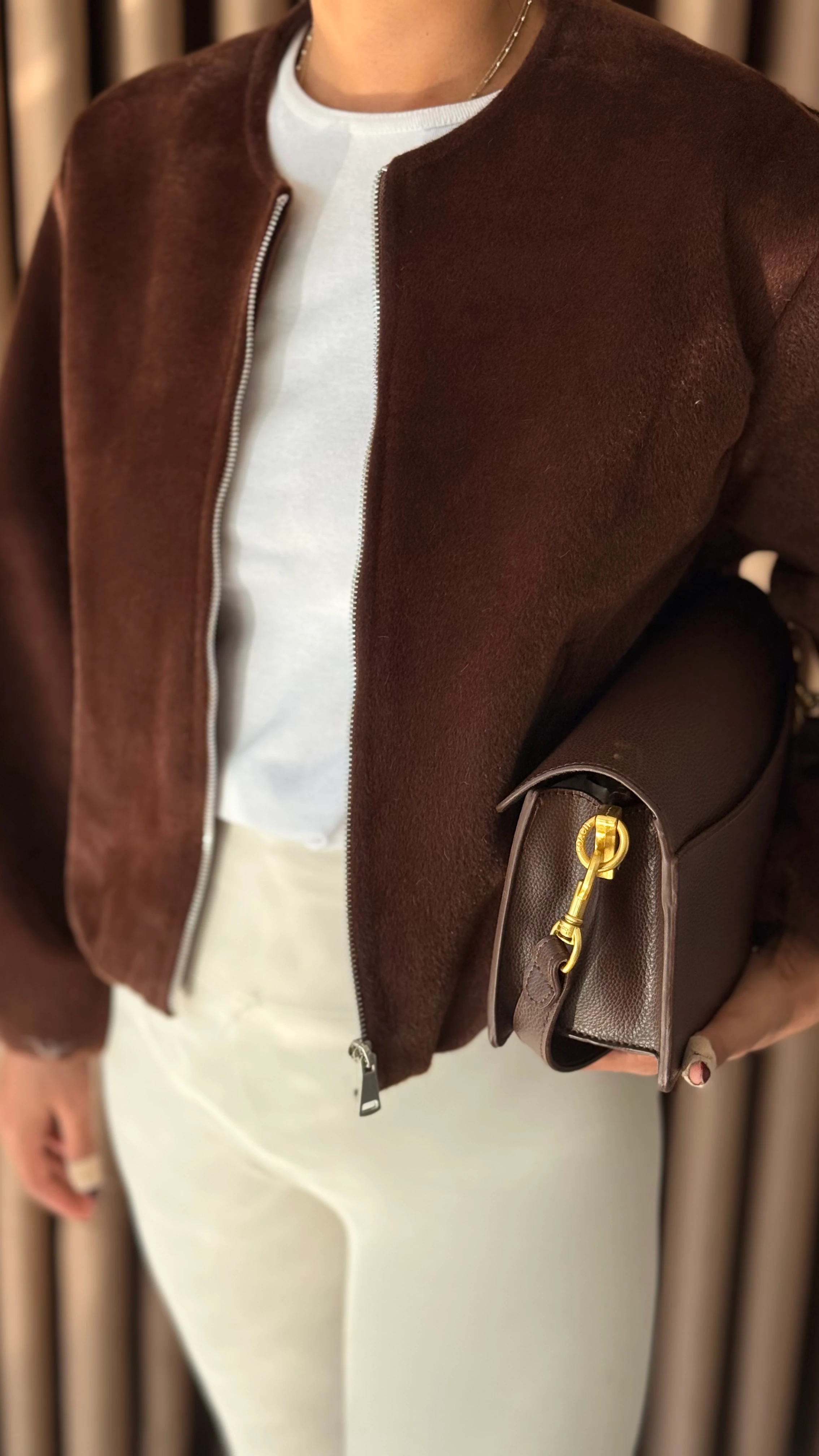 Kırçıllı Bomber Ceket