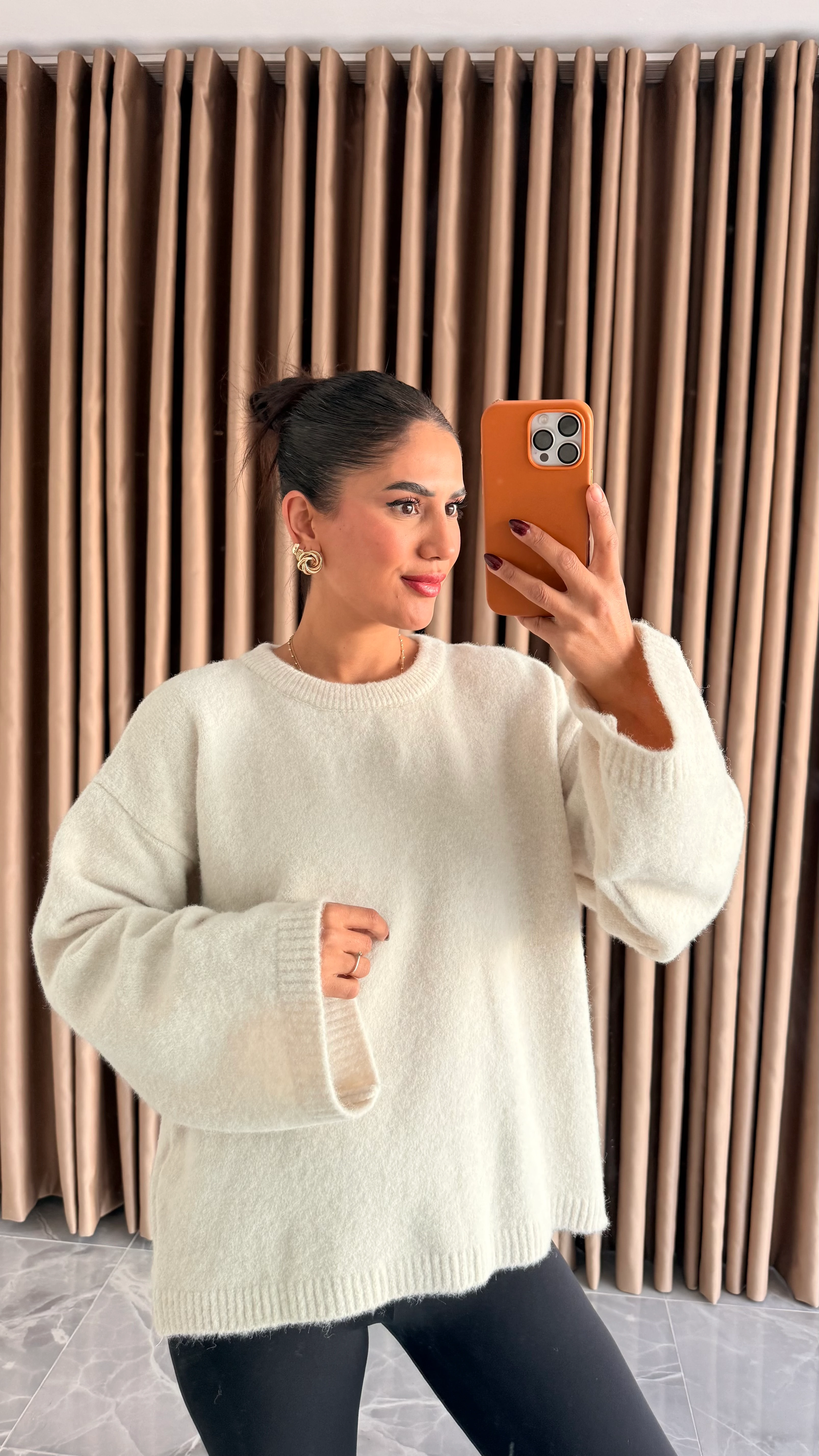 Bisiklet Yaka Basic Kazak