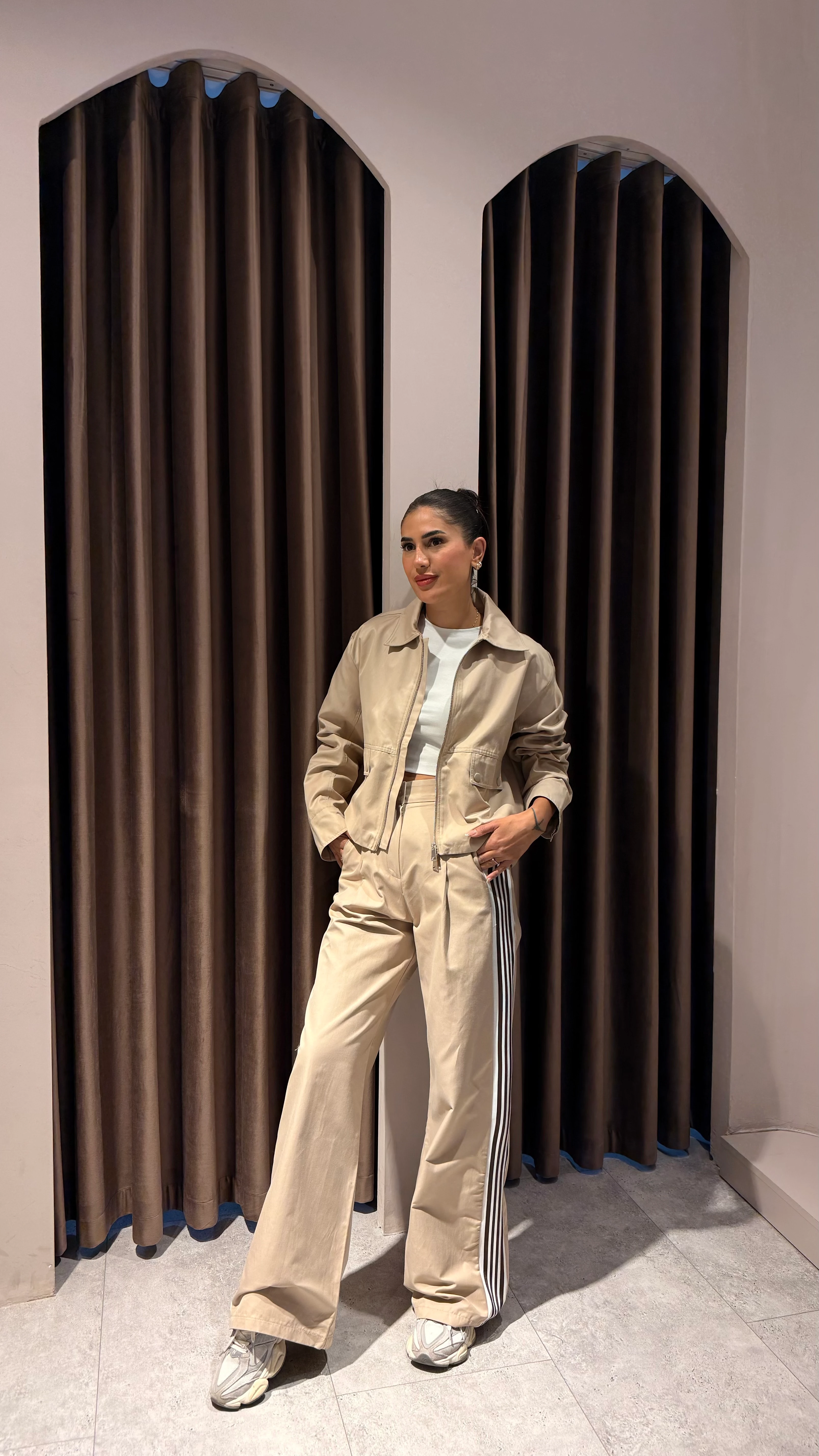 Camel Yanı Şeritli Takım