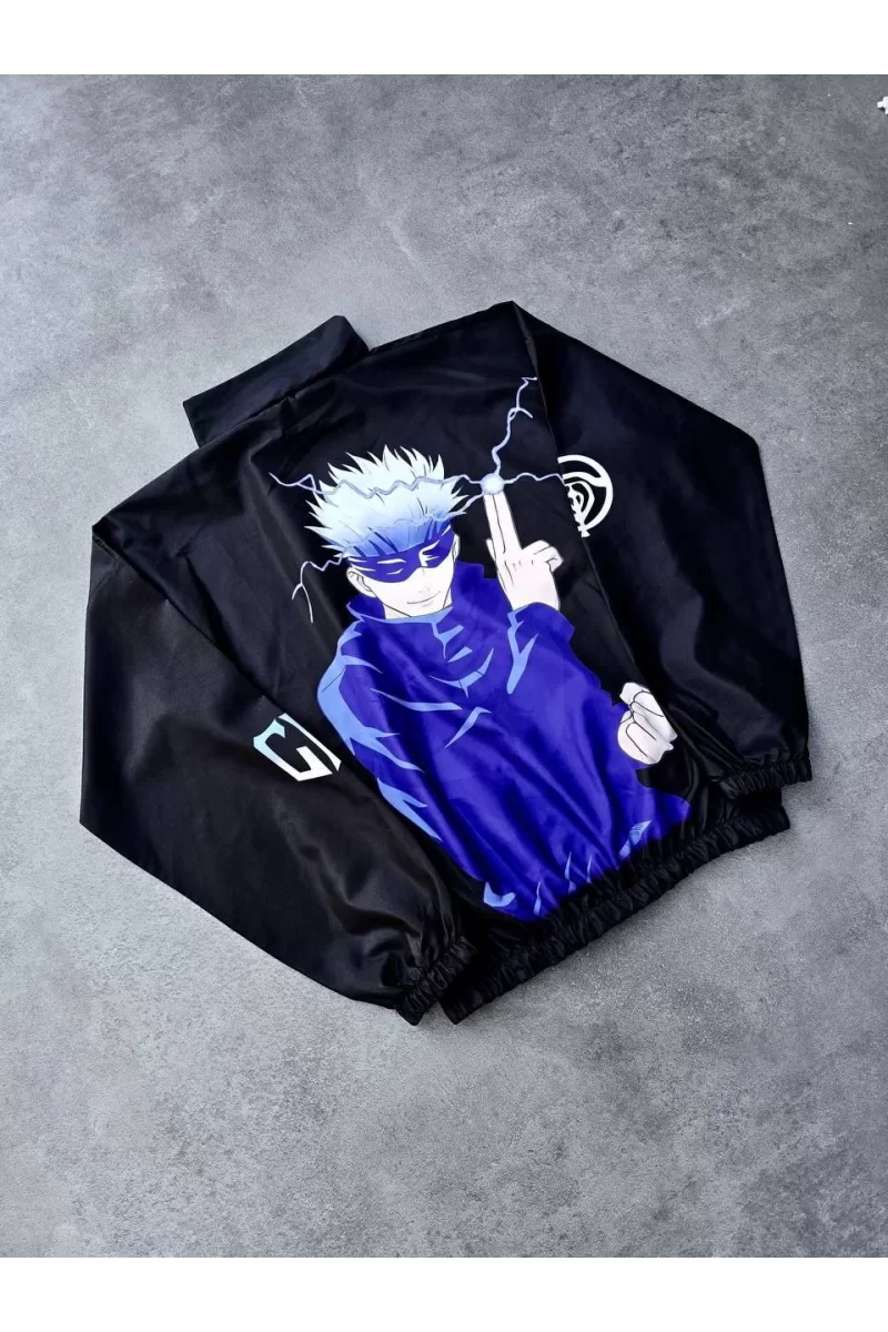 Fermuarlı Dijital Baskılı Rüzgarlık