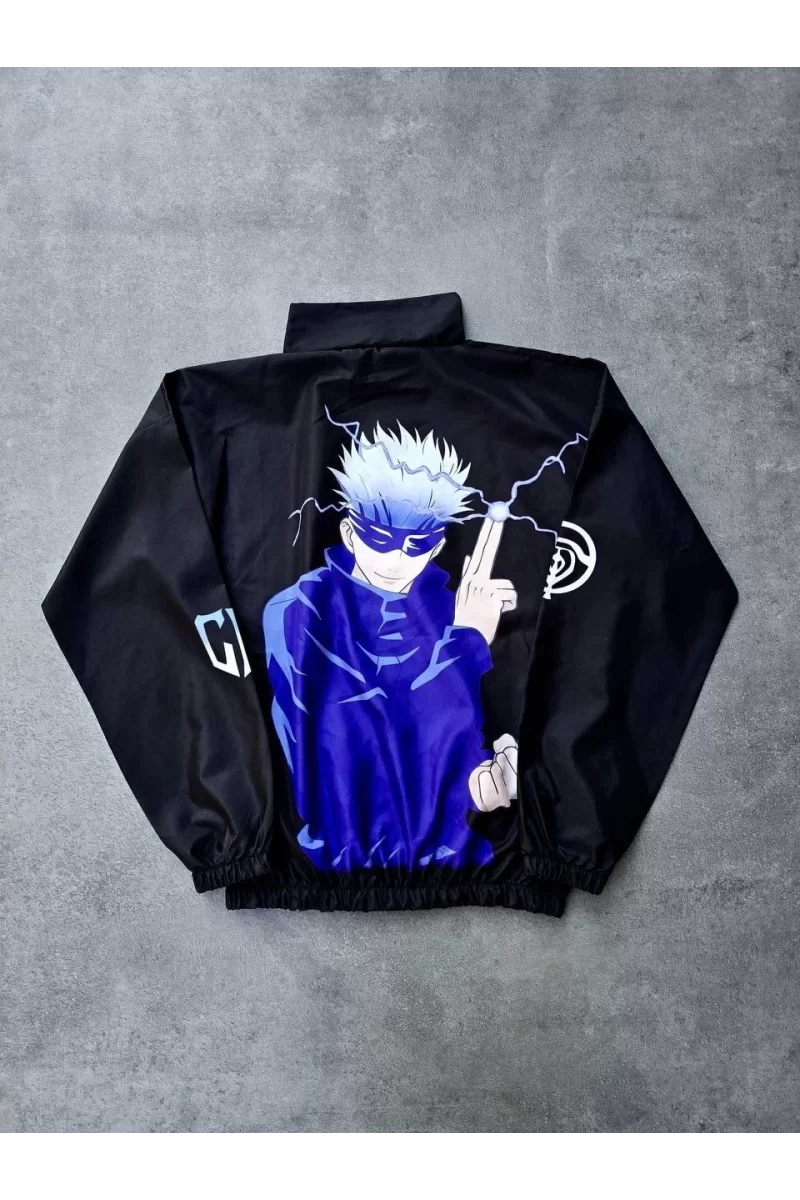 Fermuarlı Dijital Baskılı Rüzgarlık