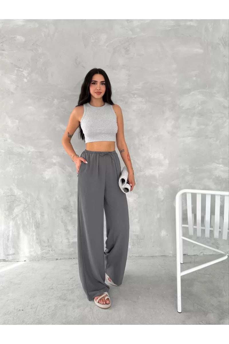 Ayrobin Oversize Kadın Pantalon