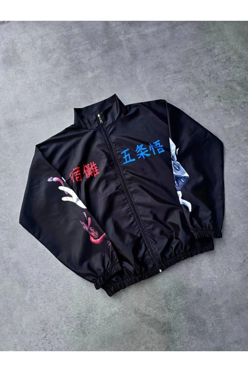 Fermuarlı Dijital Baskılı Rüzgarlık