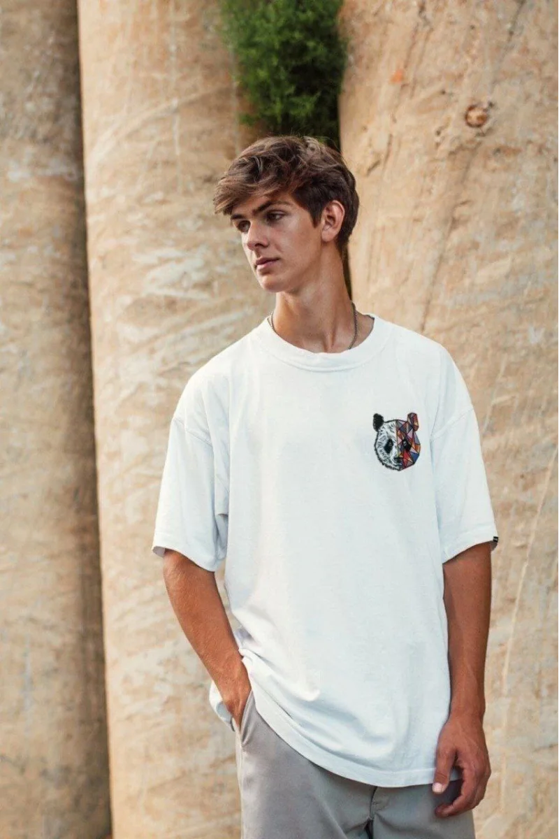 Unisex Baskılı Oversize T-Shirt