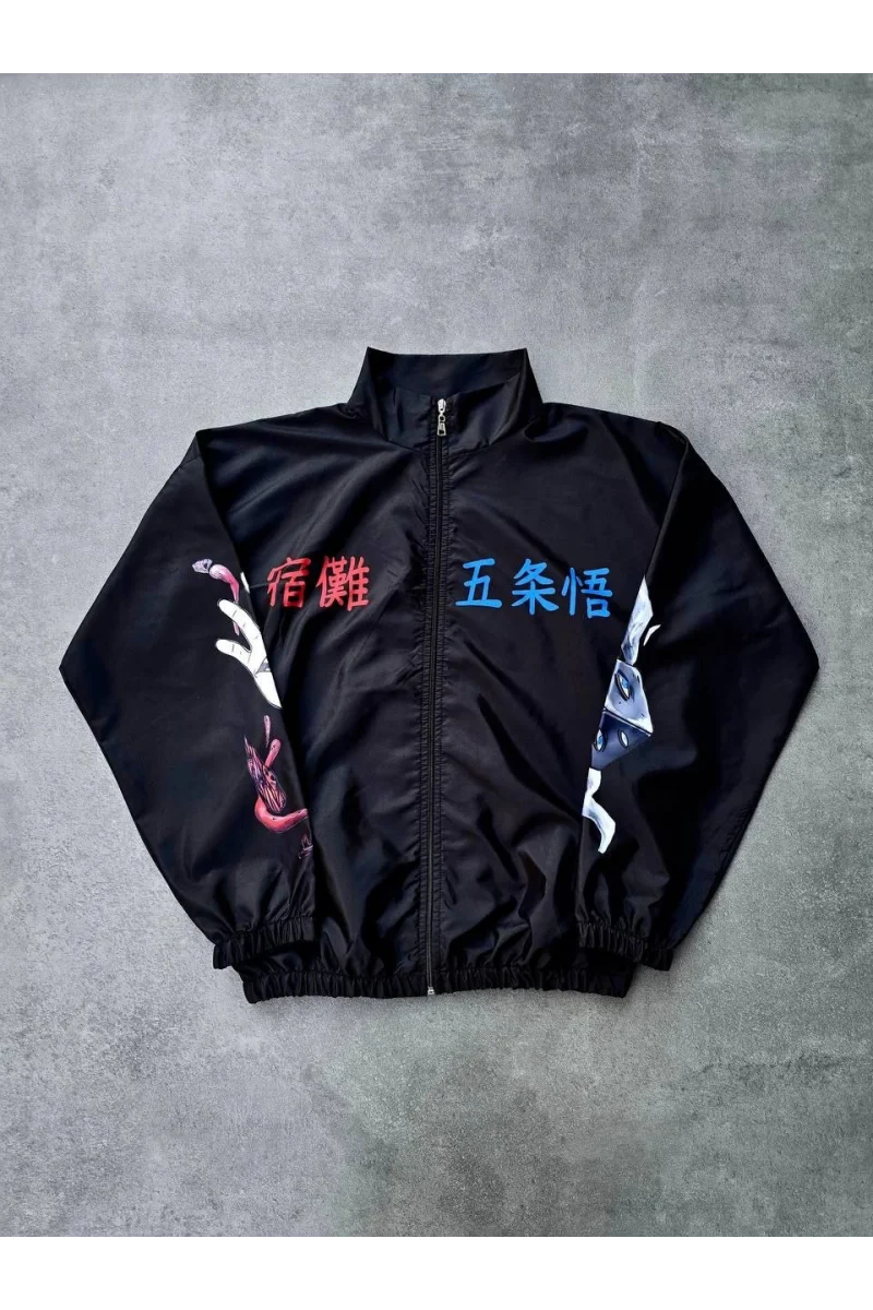 Fermuarlı Dijital Baskılı Rüzgarlık