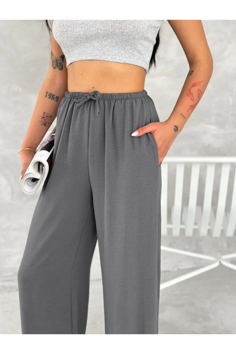 Ayrobin Oversize Kadın Pantalon