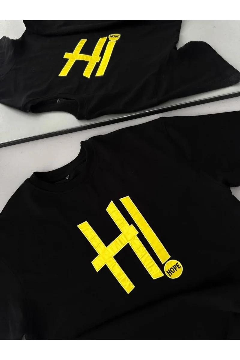 Unisex Nakış İşlemeli T-Shirt 