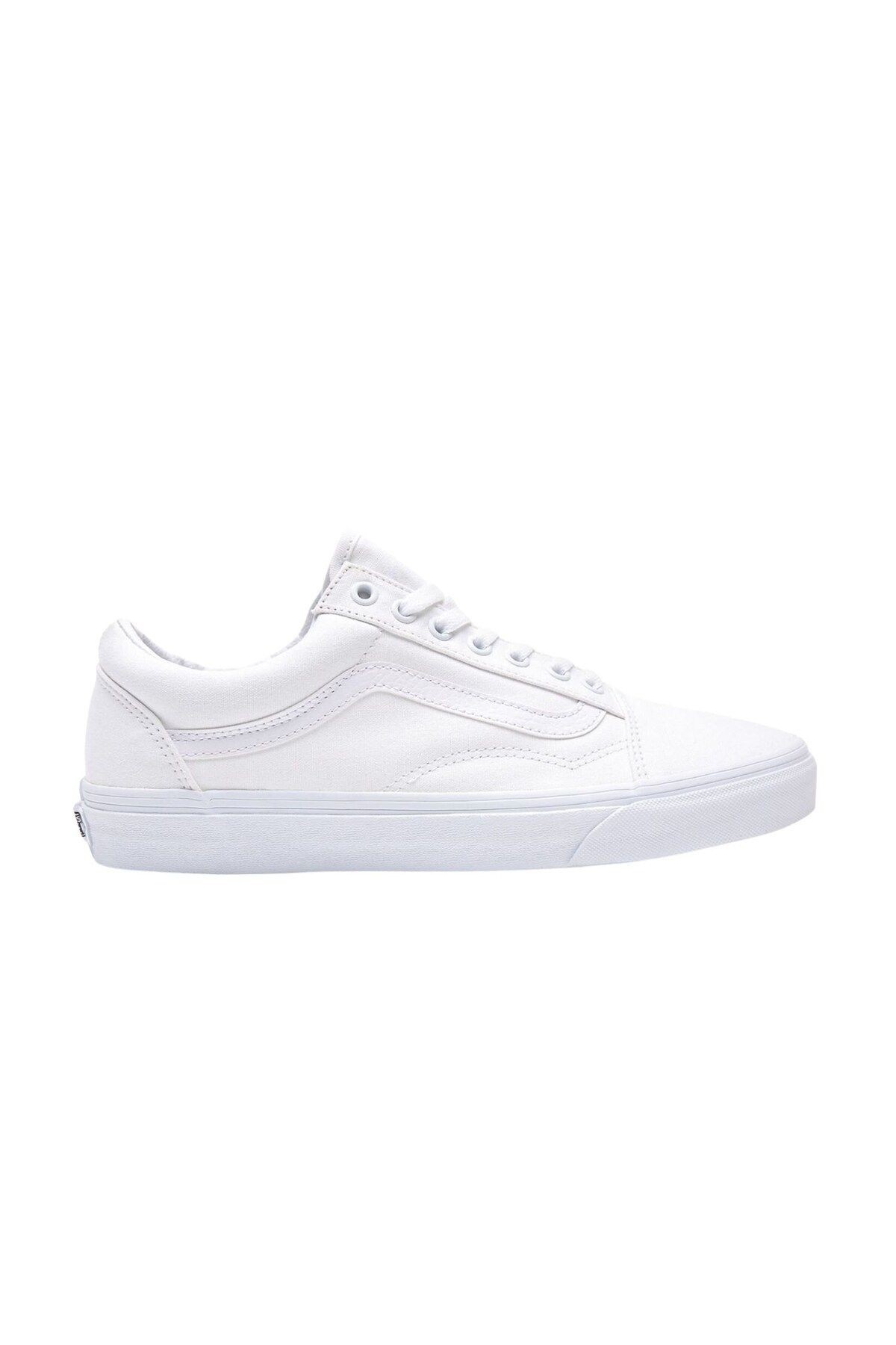 Old Skool True White Unisex Spor Ayakkabısı