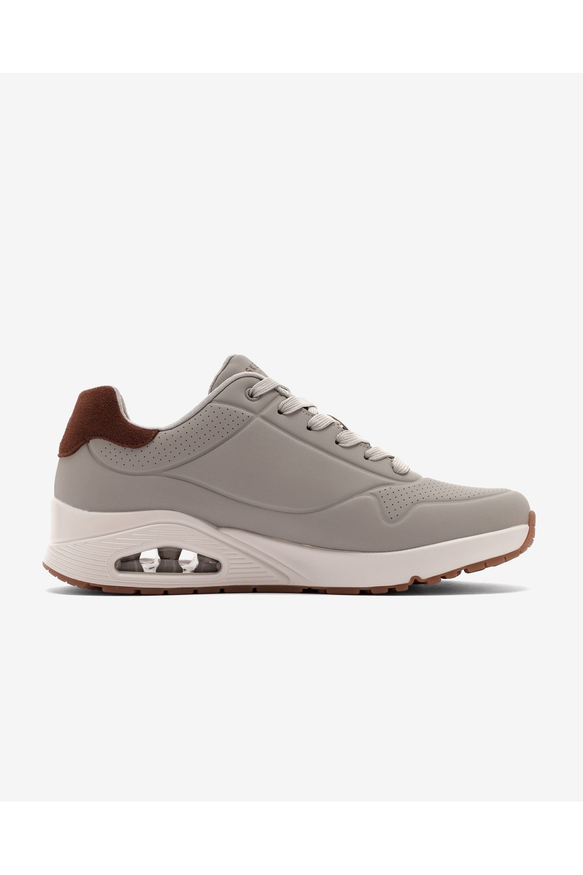 Uno - Suited On Air Erkek Bej Sneakers 183004 Nat