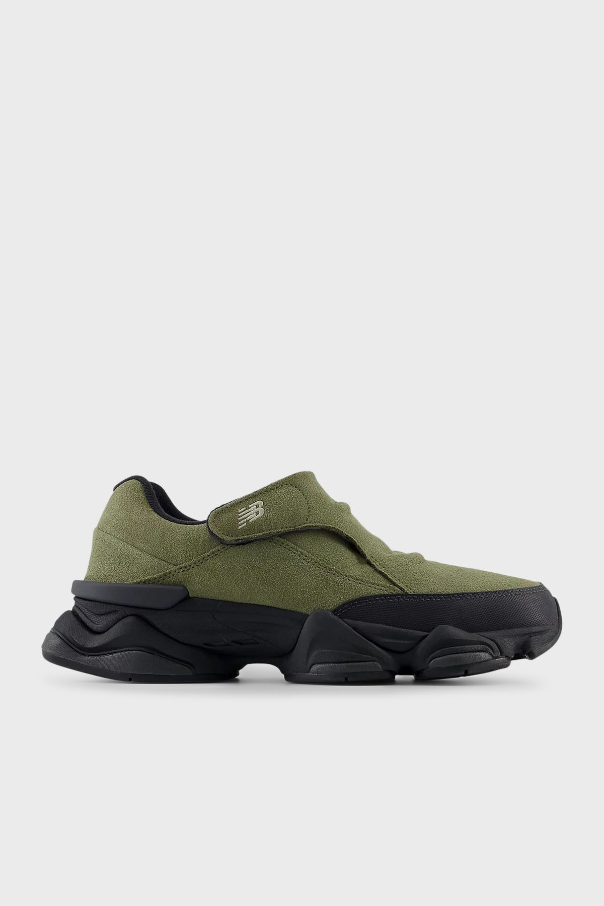 Logolu Süet Kalın Taban Cırtlı Sneaker Ayakkabı Unisex AYAKKABI U8040UOC