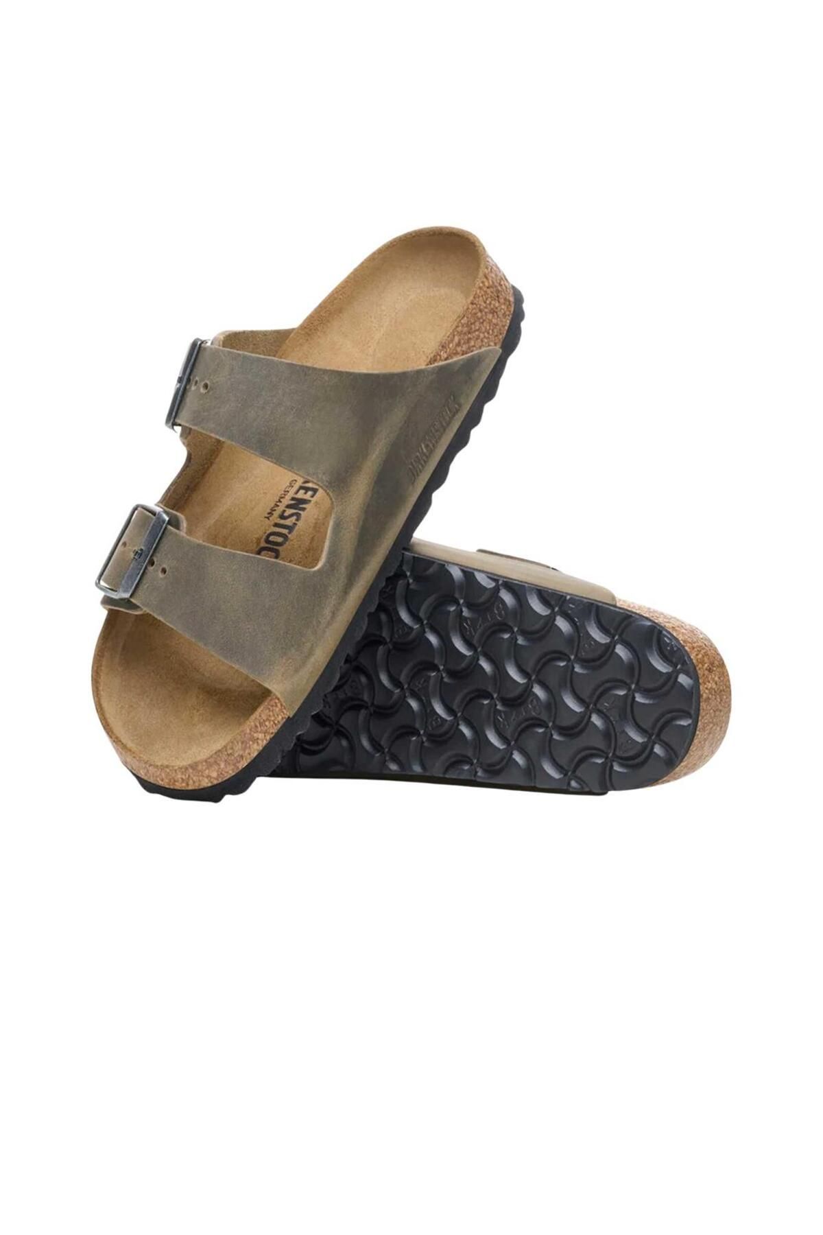Arizona Leoi Faded Khaki Unisex Terlik