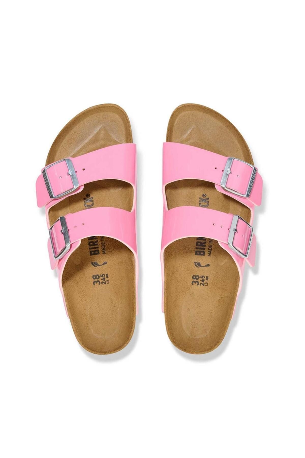 Arizona Bf Patent Pembe Kadın Terlik