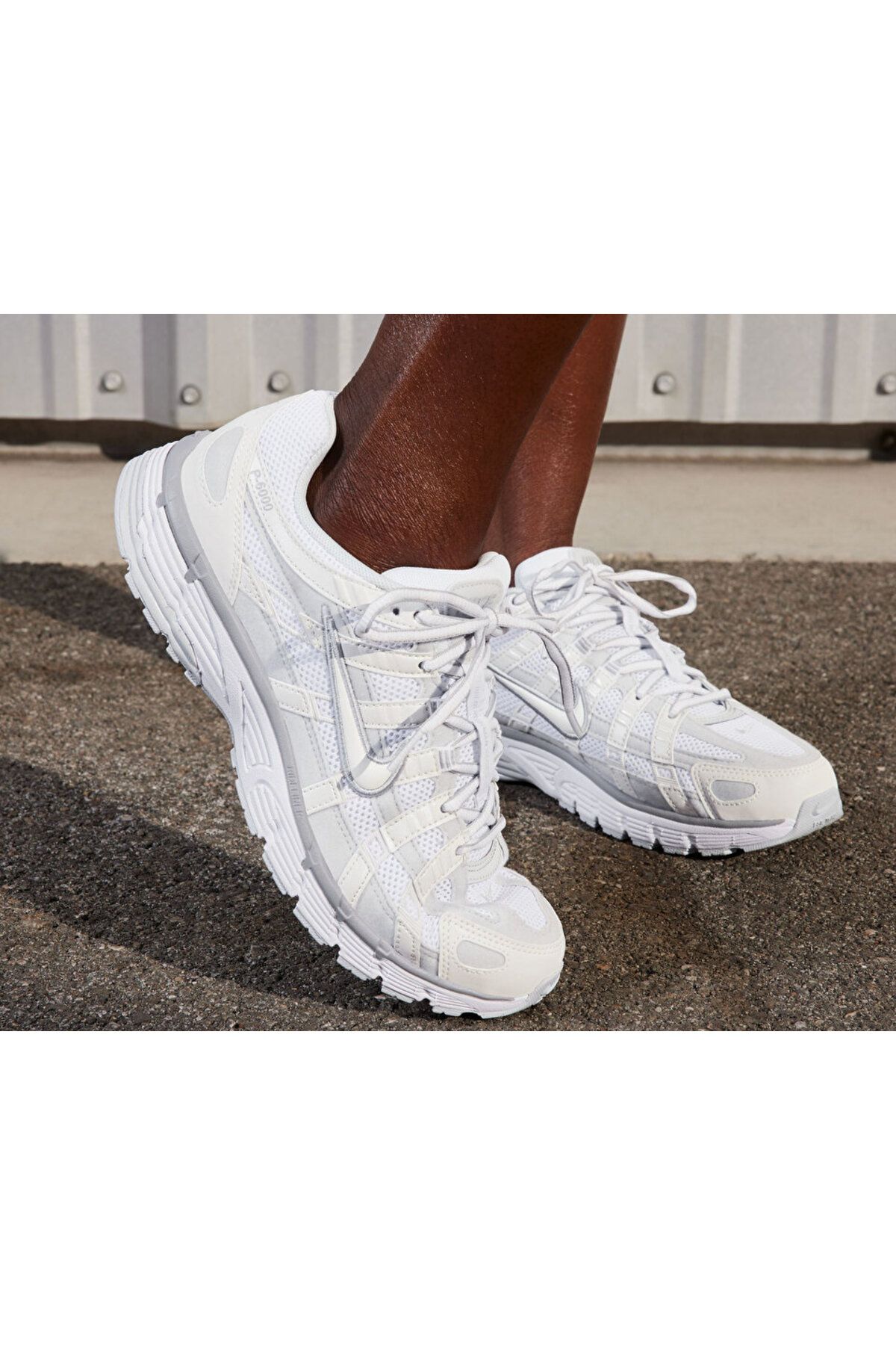 Unisex Günlük Ayakkabı FV6603-101 Beyaz Wmns P-6000
