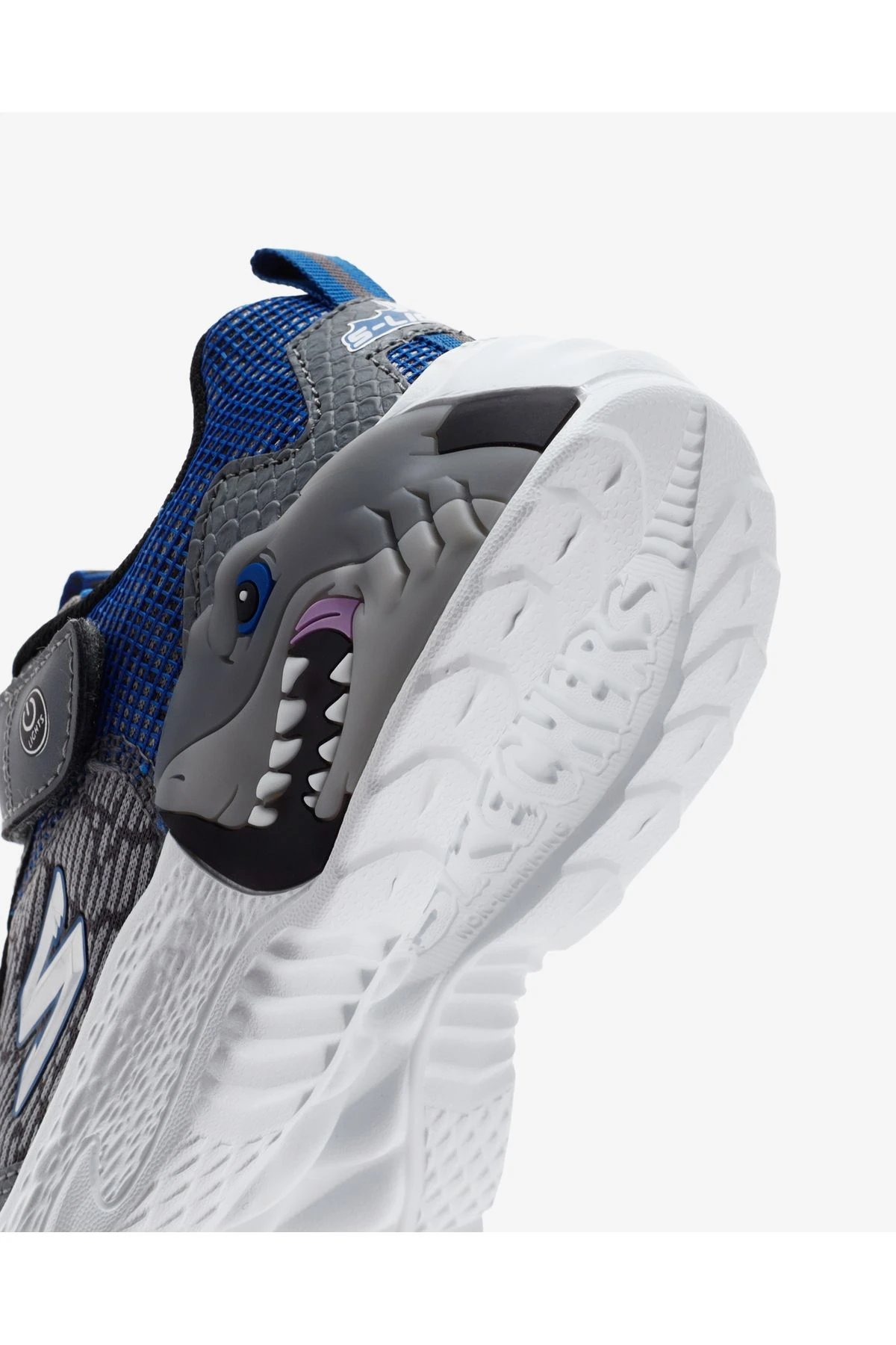 Creature - Lights Büyük Erkek Çocuk Gri Işıklı Spor Ayakkabı 400617l Ccbl