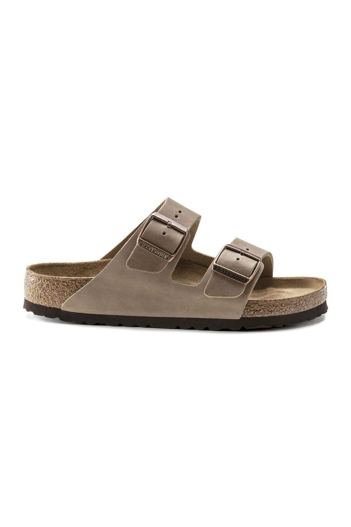 Erkek Terlik 552813 Birkenstock ARIZONA SFB LEOI TOBACCO BROWN