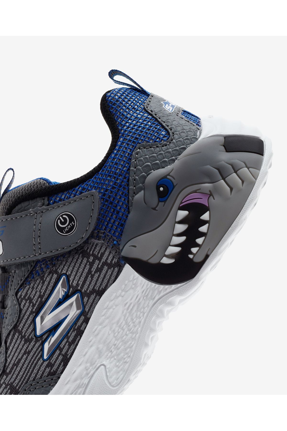 Creature - Lights Büyük Erkek Çocuk Gri Işıklı Spor Ayakkabı 400617l Ccbl