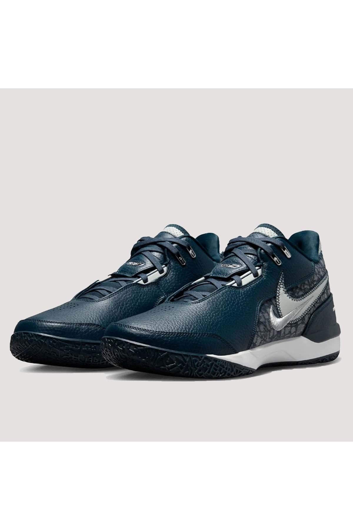 Lebron NXXT Gen Ampd Basketbol Ayakkabısı FJ1566-400 - Mavi - 45