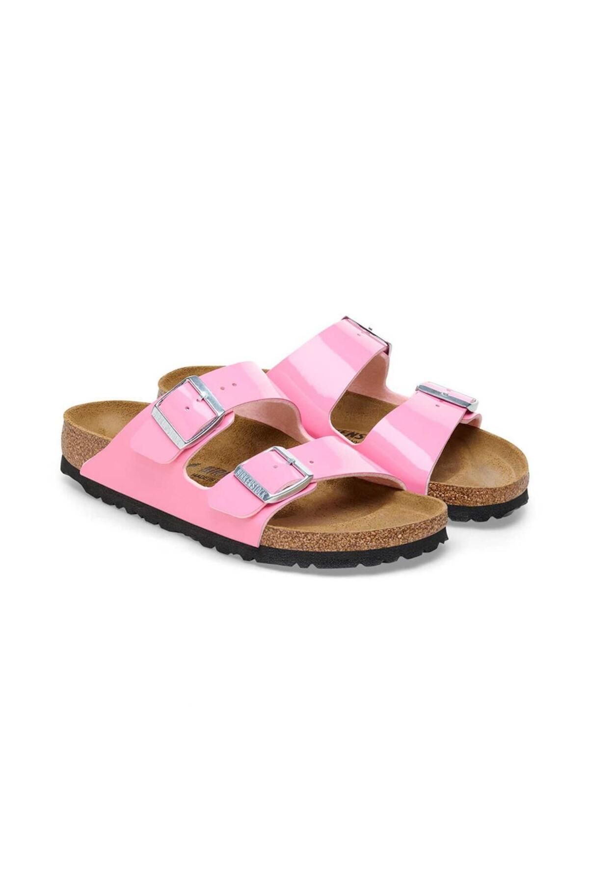 Arizona Bf Patent Pembe Kadın Terlik