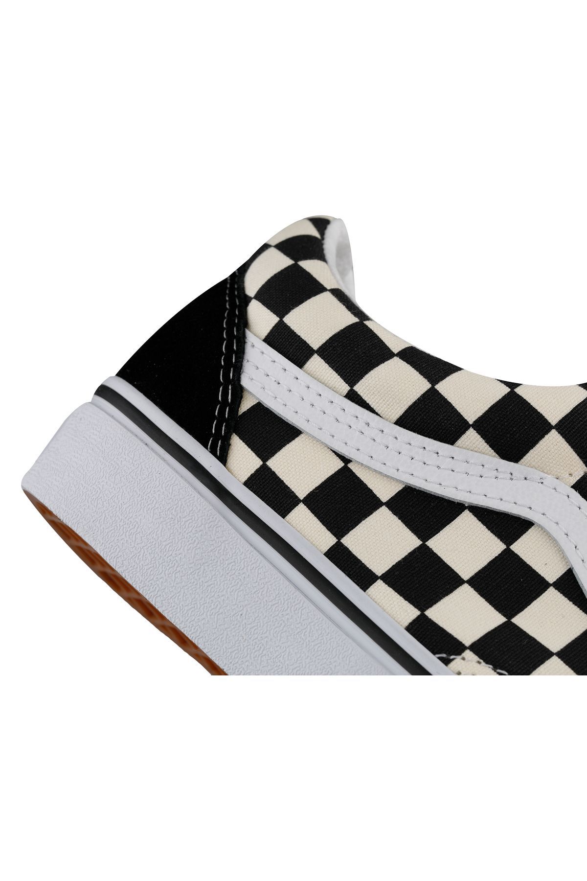 Old Skool Unisex Günlük Ayakkabı Sneaker Damalı Siyah