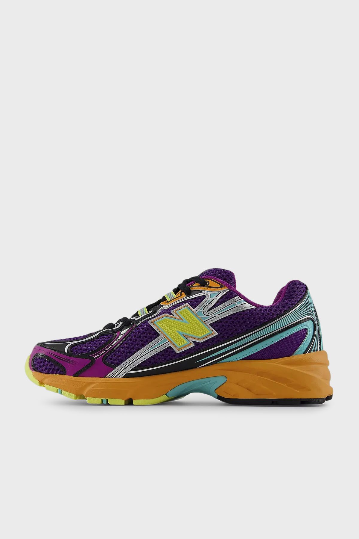 Logolu Renk Bloklu Sneaker Ayakkabı AYAKKABI U740MC2