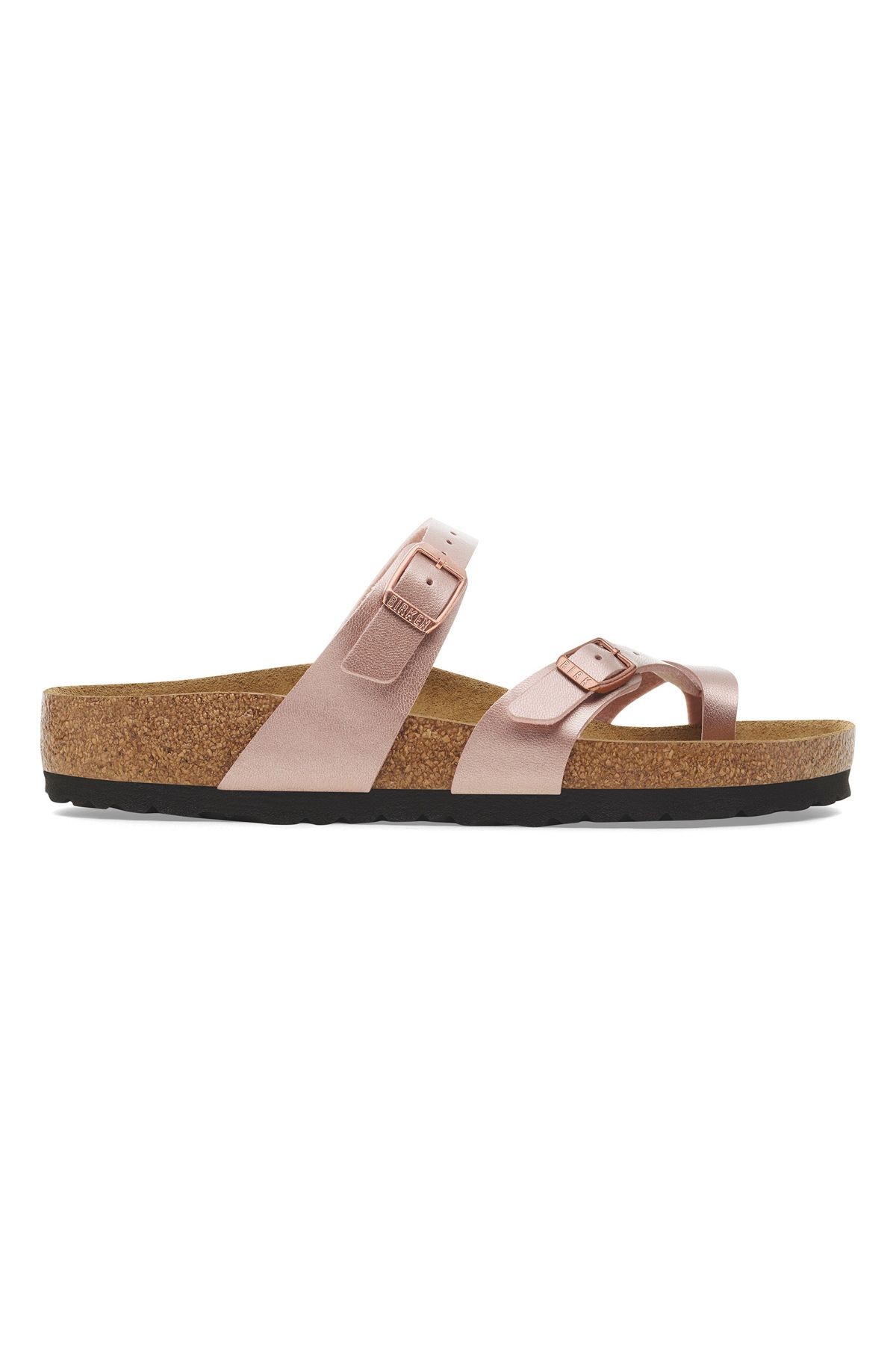 Kadın / Kız Terlik 1029813 Birkenstock MAYARI BF Copper
