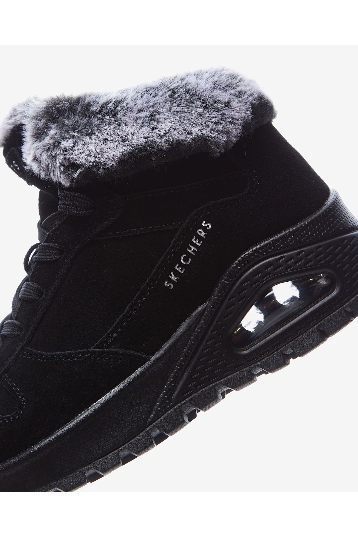 Uno Rugged Kadın Siyah Kar Botu 167433 Blk
