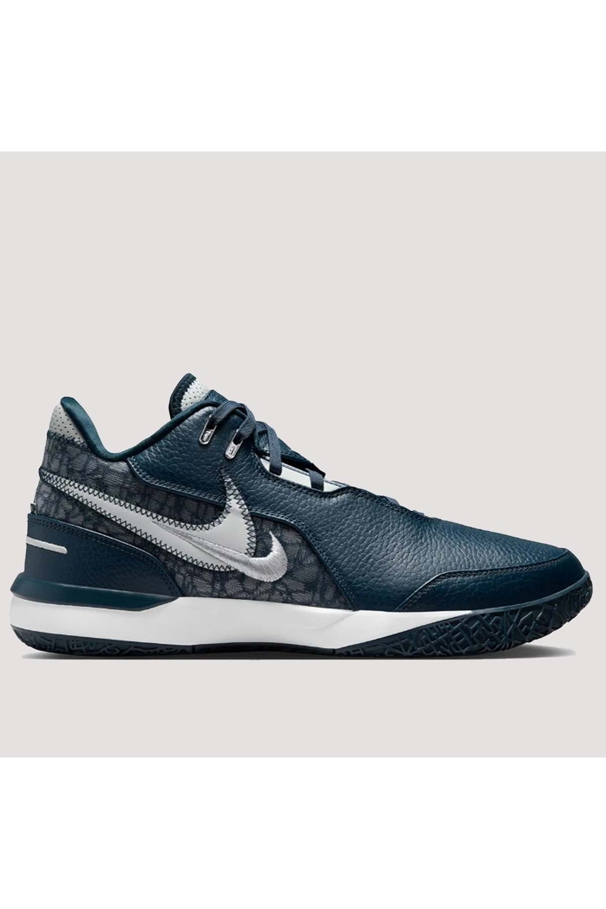Lebron NXXT Gen Ampd Basketbol Ayakkabısı FJ1566-400 - Mavi - 45