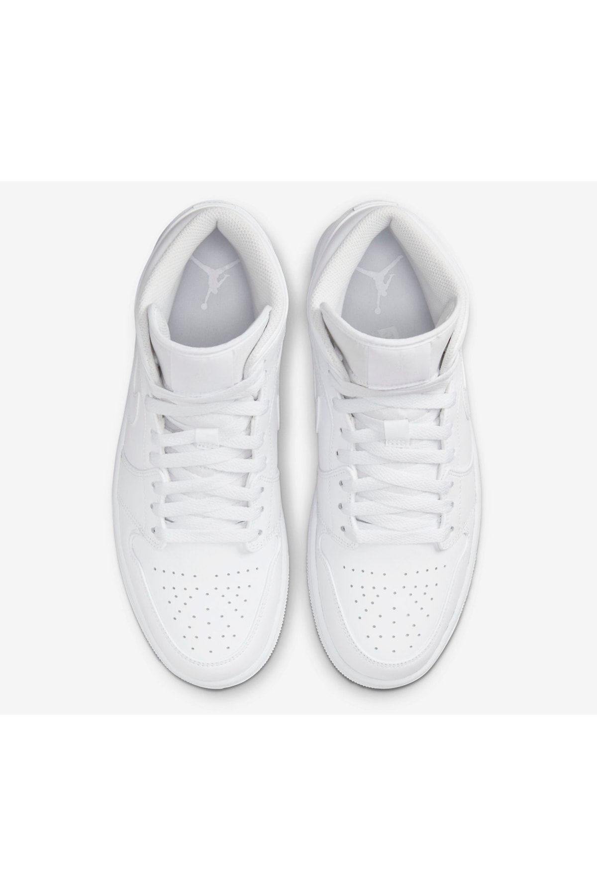 Air Jordan 1 Mid Shoes - White - 554724-136